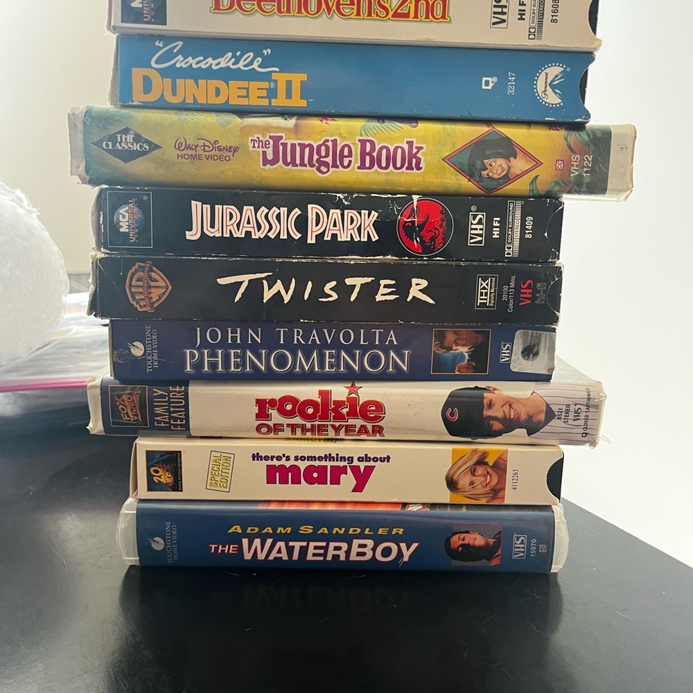 Vintage VHS Movie Collection